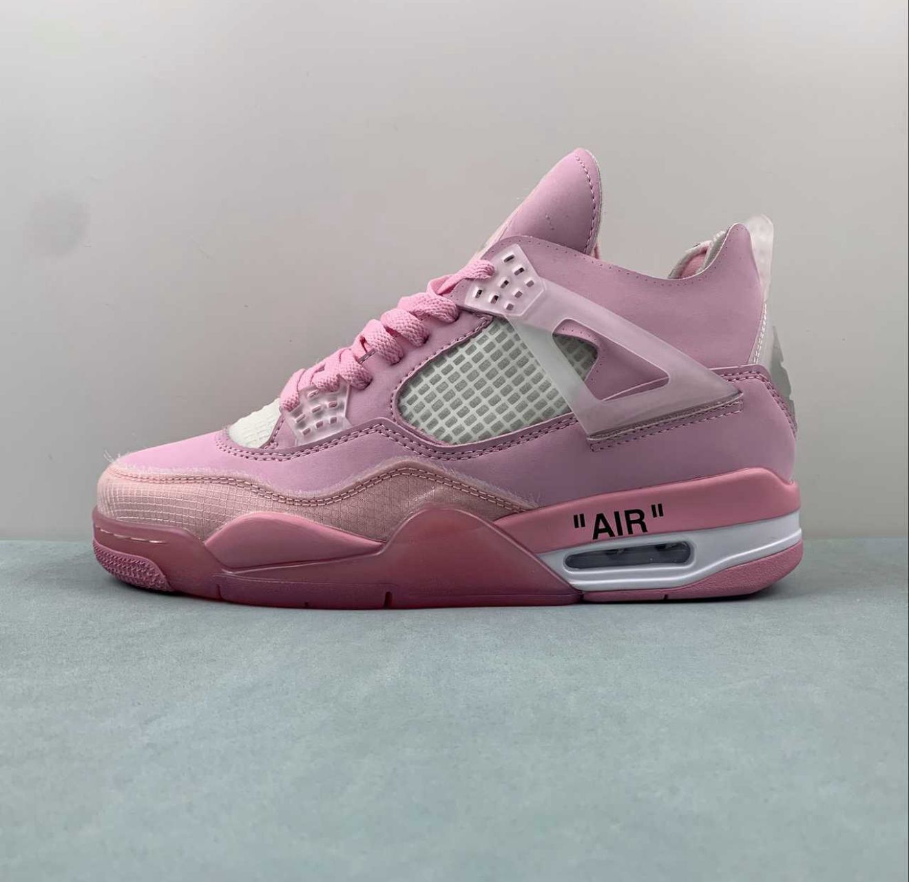 Air Jordan 4 Pink Co Branding