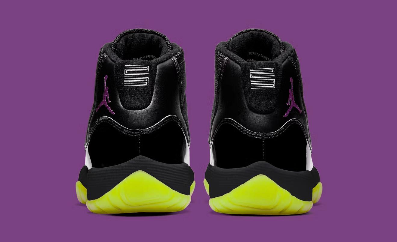 Air Jordan 11 Black Barely Volt
